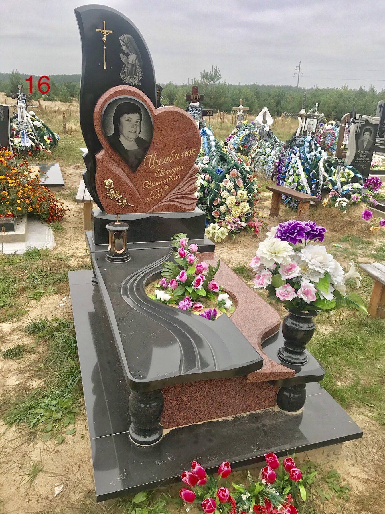 Купить Памятник сложной комплектации #16