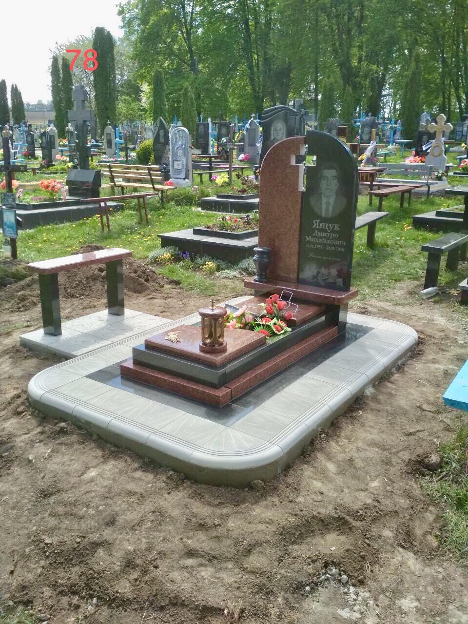 Купить Памятник cложной комплектации #78