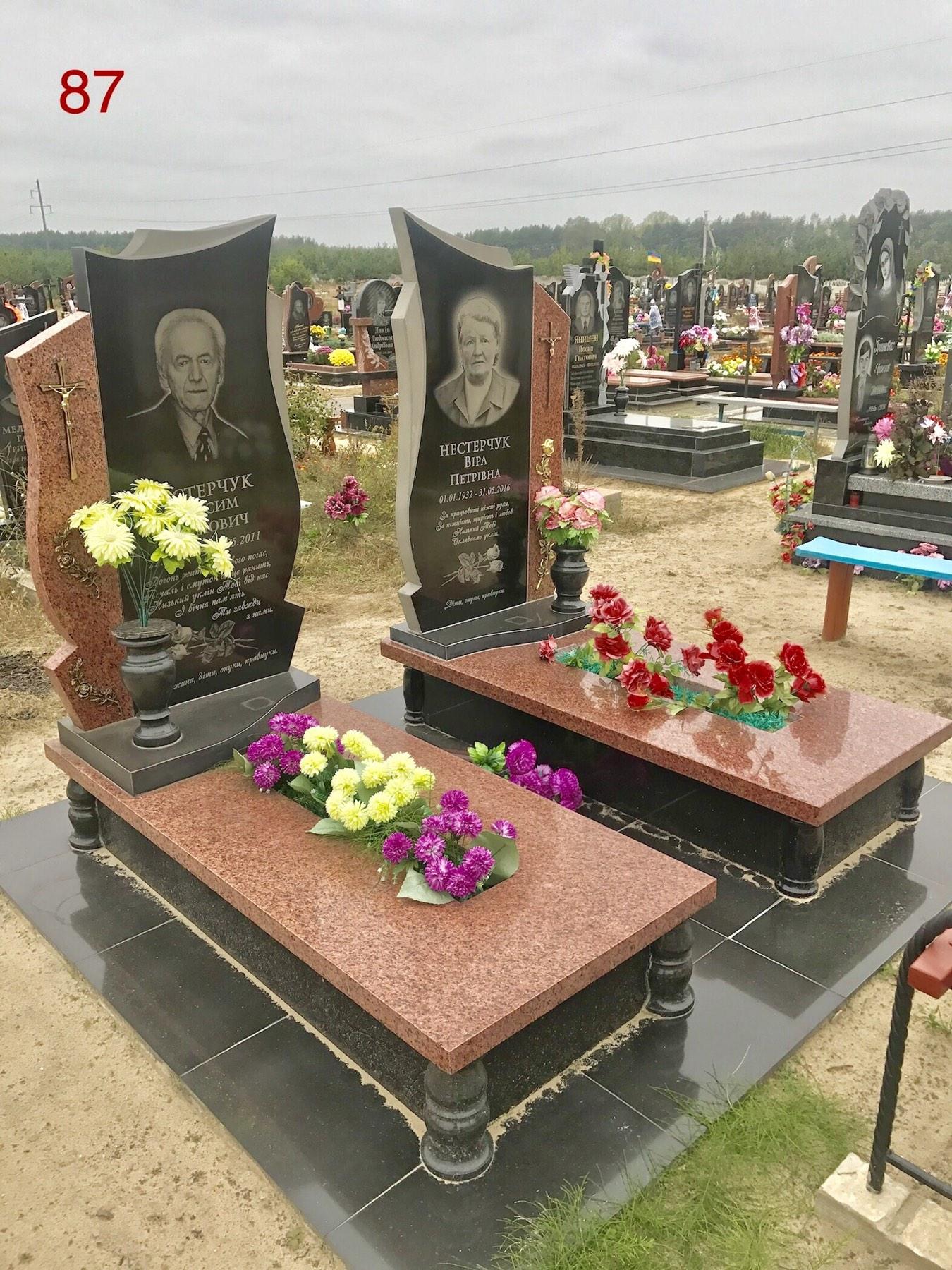 Купити Подвійні памʼятники #87